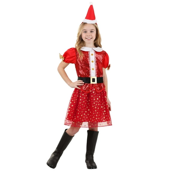 Girl's Christmas Santa Dress