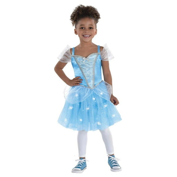 Girl's Cinderella Light Up Costume Dress