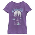 thumbnail image 1 of Girl's Cinderella Midnight at the Castle  Graphic Tee Purple Berry Large, 1 of 4