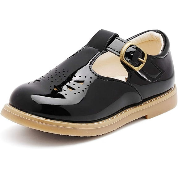 Girl's Classic Mary Jane Flats School Uniform Shoes Dress Shoes Party Wedding Shoes