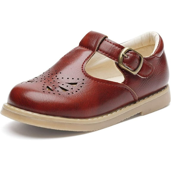 Girl's Classic Mary Jane Flats School Uniform Shoes Dress Shoes Party Wedding Shoes