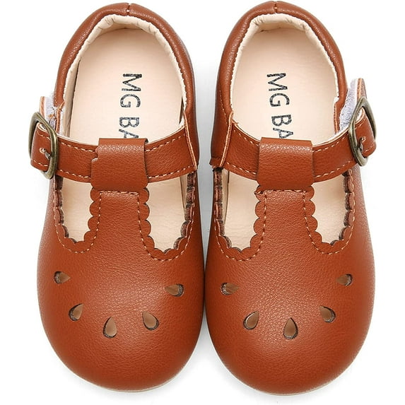 Girl's Classic Mary Jane School Uniform Shoes Flat Dress Shoes