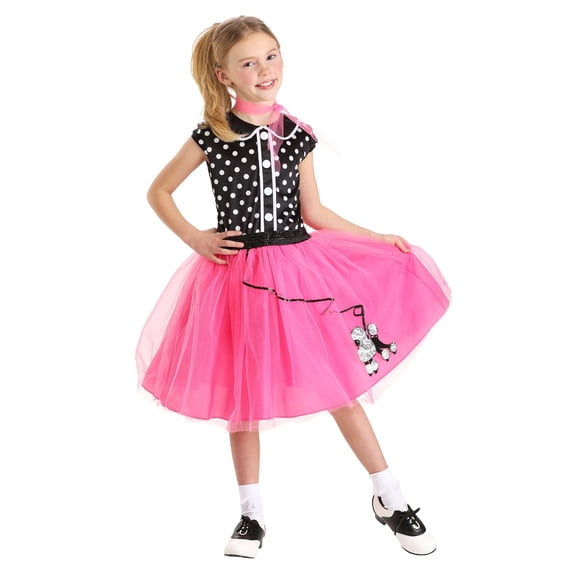 Girl's Classic Sock Hop Costume