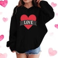 thumbnail image 1 of Girl's Cute Cartoon Long Sleeve Sweatshirt Clothes Clothing Outfits 3-14Y Black 9-10 Years, 1 of 5