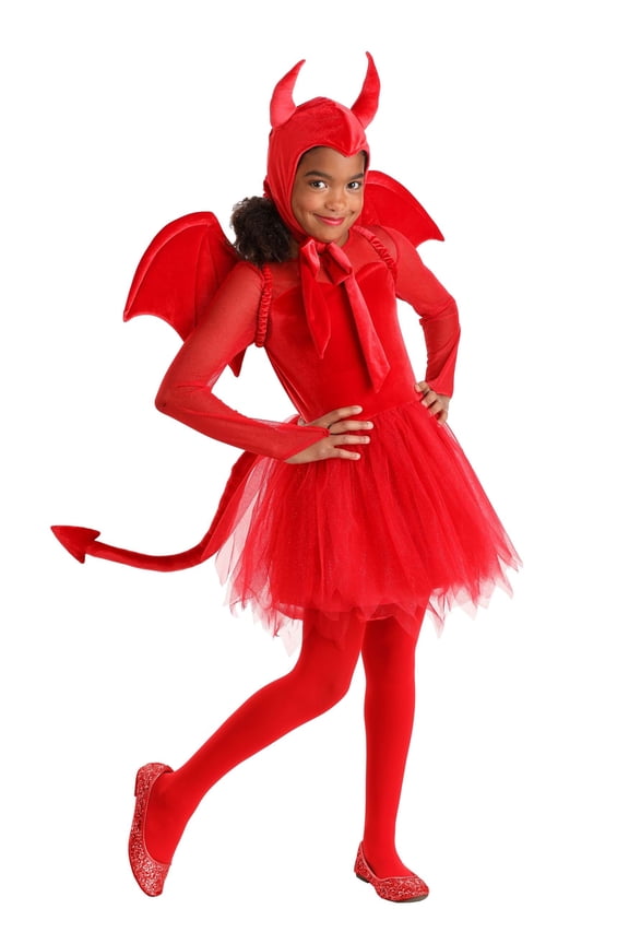 Girl's Darling Devil Costume