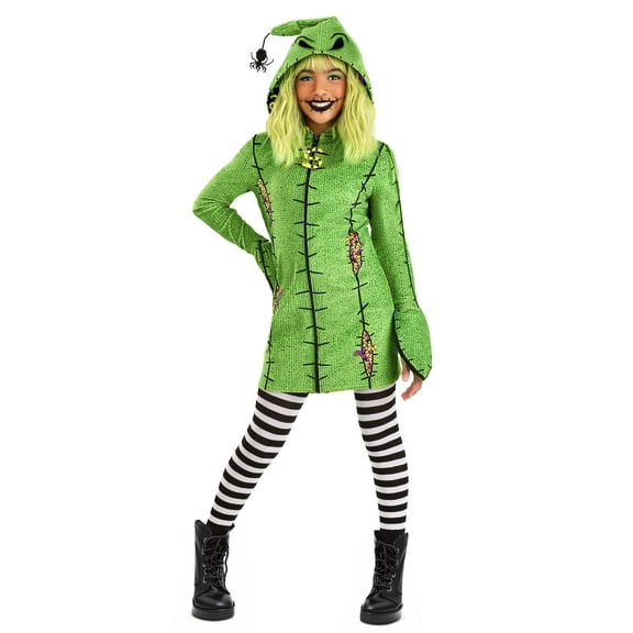 Girl's Deluxe Disney Oogie Boogie Hoodie Costume Dress