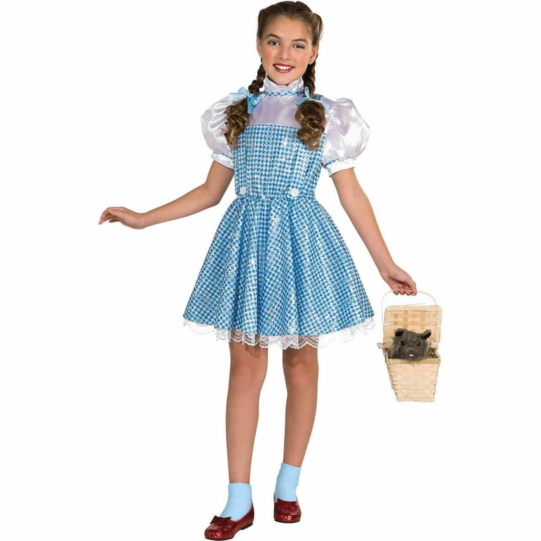 Dorothy Sequin Costume Wizard of Oz Girls Dorothy Sequin Costume Wizard of Oz Girls