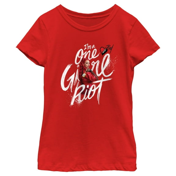 Girl's Descendants: The Rise of Red I'm a One Girl Riot Graphic T-Shirt
