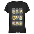 thumbnail image 1 of Girl's Despicable Me Minion High School Yearbook  Graphic Tee Tahiti Blue X Large, 1 of 3