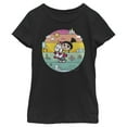 thumbnail image 1 of Girl's Despicable Me Minions Fluffy Unicorns  Graphic Tee Black X Small, 1 of 3