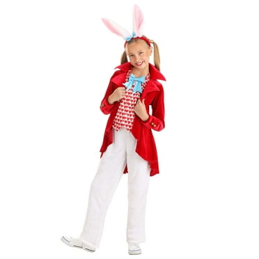 Girl's Dignified White Rabbit Costume