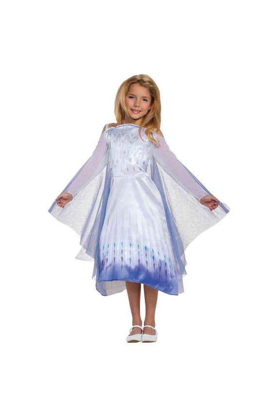 Girl's Disney Frozen II Elsa S.E.A. Classic Costume by Disguise - Size 7-8