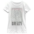 thumbnail image 1 of Girl's Disney In the Presence of Royalty Graphic Tee White X Small, 1 of 4