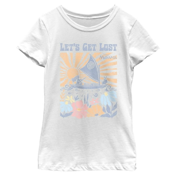 Girl's Disney Let's Get Lost  Graphic T-Shirt
