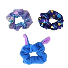 Girl's Lilo & Stitch Multi-Color Hair Scrunchies 3-Pack