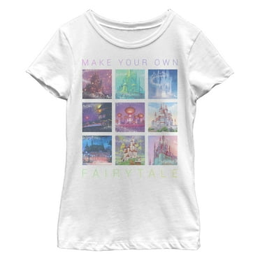 Girl's Disney Make Your Own Castle  Graphic T-Shirt