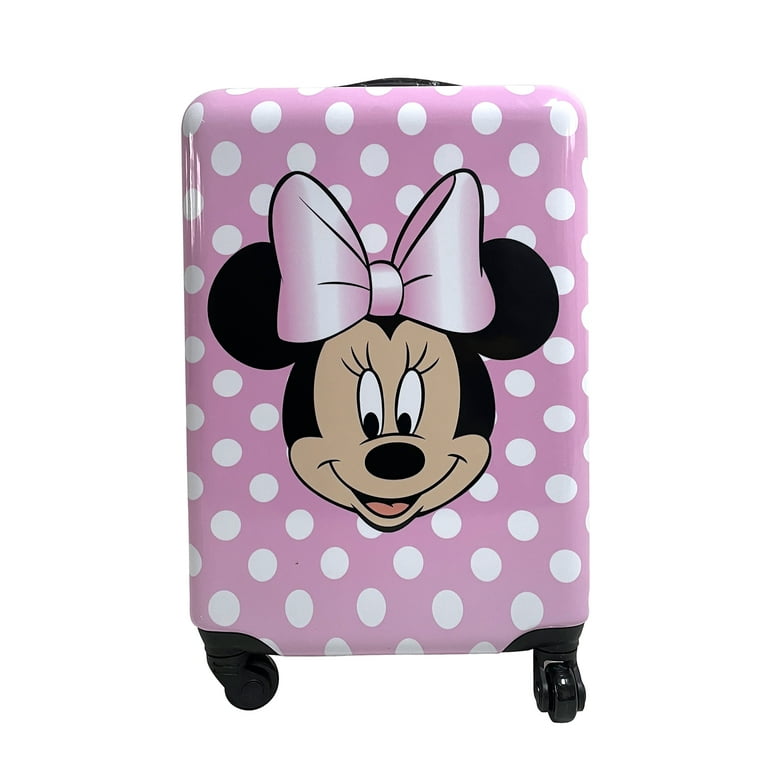 Girl\'s Disney Minnie Mouse Hardside ABS 360 Spinner Luggage