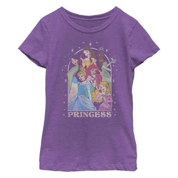 Girl's Disney Princess Arch  Graphic T-Shirt