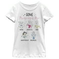 thumbnail image 1 of Girl's Disney Princess Personalities  Graphic Tee White X Small, 1 of 4
