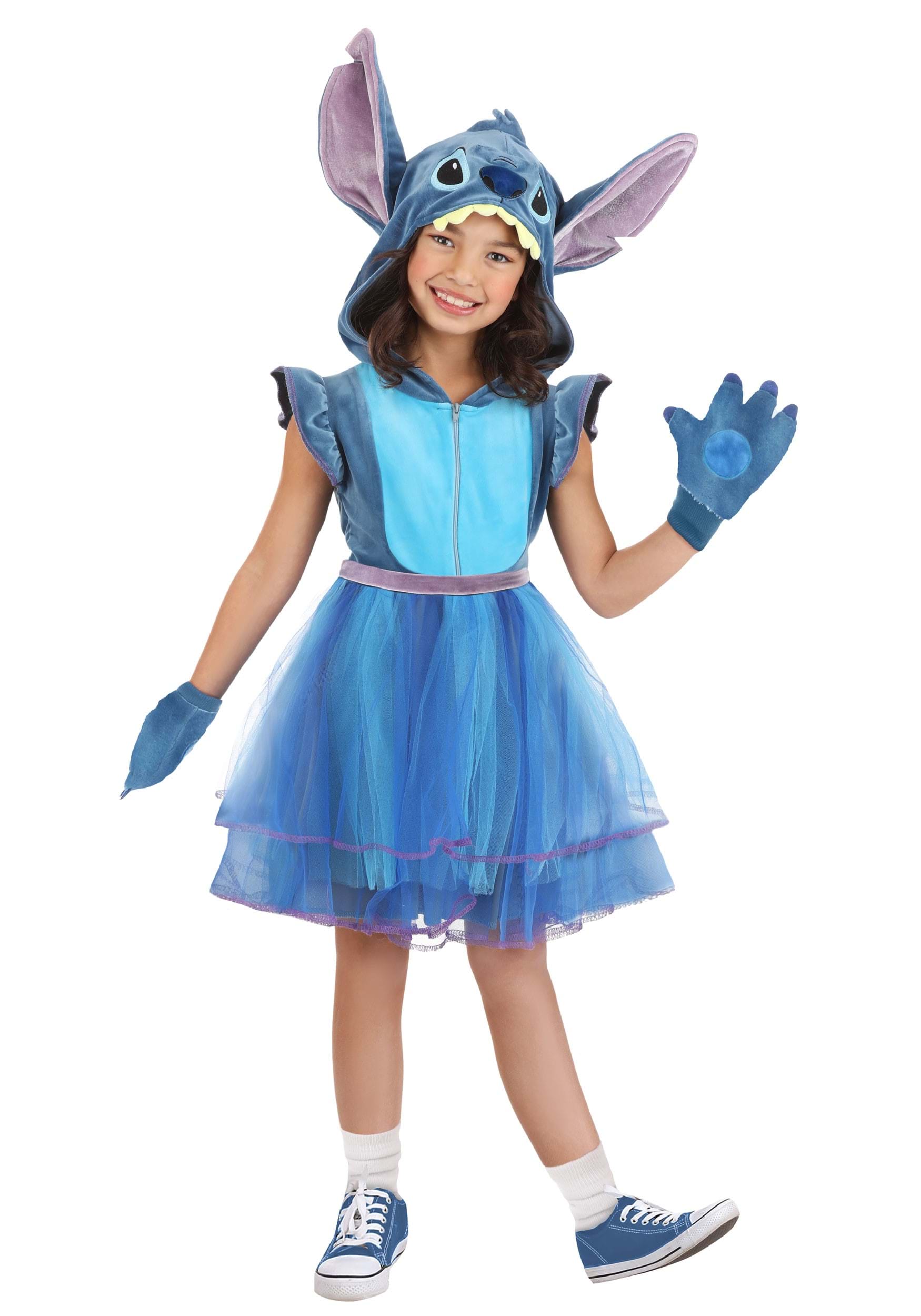 Girl s Disney Stitch Costume Dress Walmart Girl s Disney Stitch Costume Dress Walmart