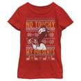 thumbnail image 1 of Girl's Disney The Emperor's New Groove Kuzco No Touchy  Graphic Tee Red Medium, 1 of 5
