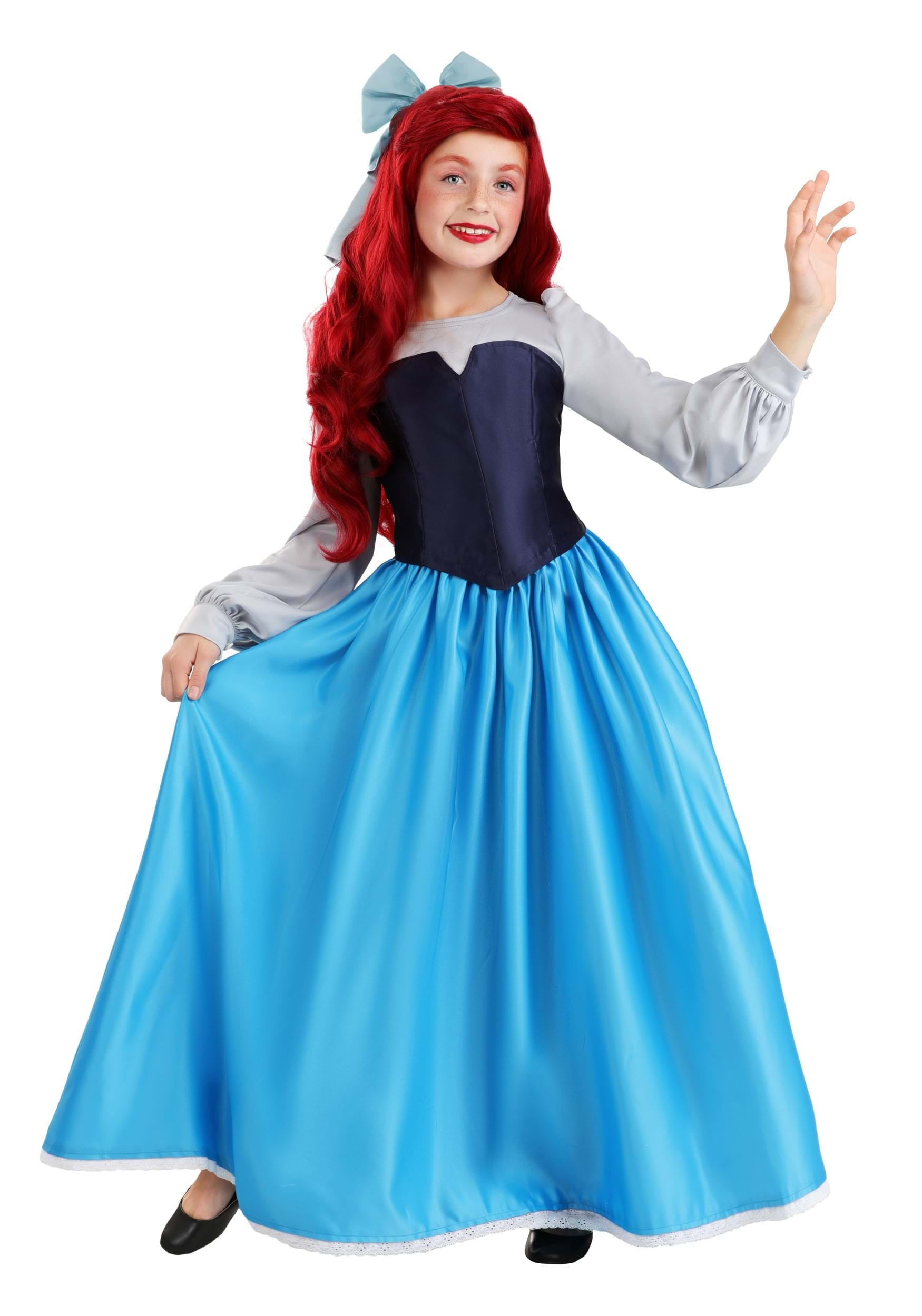 chinese dress ladies Disney The Little Mermaid Ariel's 2 Piece Dress - Mermaid Under The Sea  Fashion Outfit : Clothing, Shoes & Jewelry