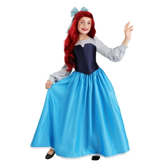 Girl's Disney The Little Mermaid Ariel Blue Dress Costume