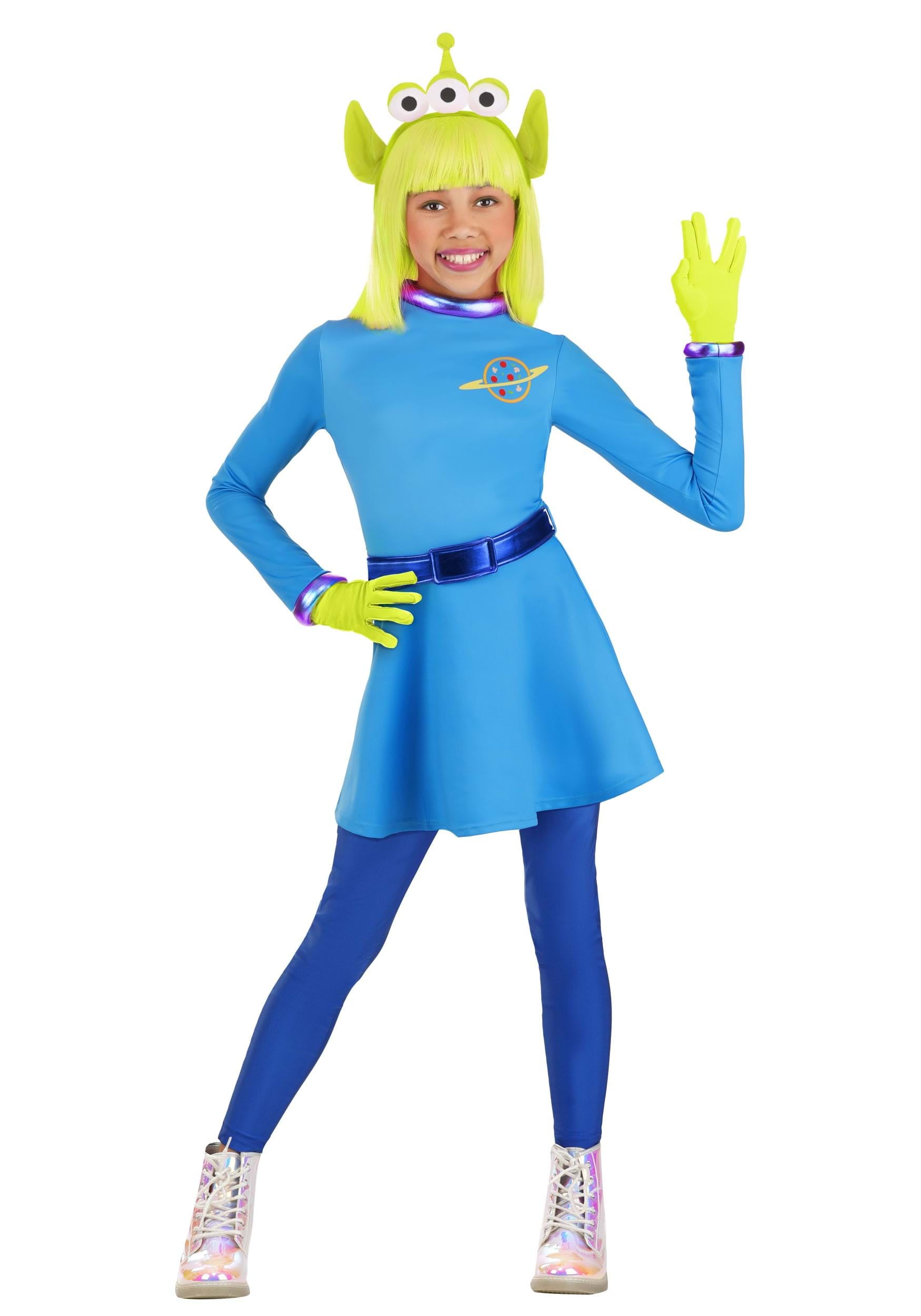 Plus Size Disney and Pixar Toy Story Alien Costume Walmart