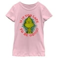thumbnail image 1 of Girl's Dr. Seuss Christmas Grinch Is it too Late  Graphic T-Shirt, 1 of 4