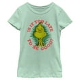 thumbnail image 1 of Girl's Dr. Seuss Christmas Grinch Is it too Late  Graphic T-Shirt, 1 of 4