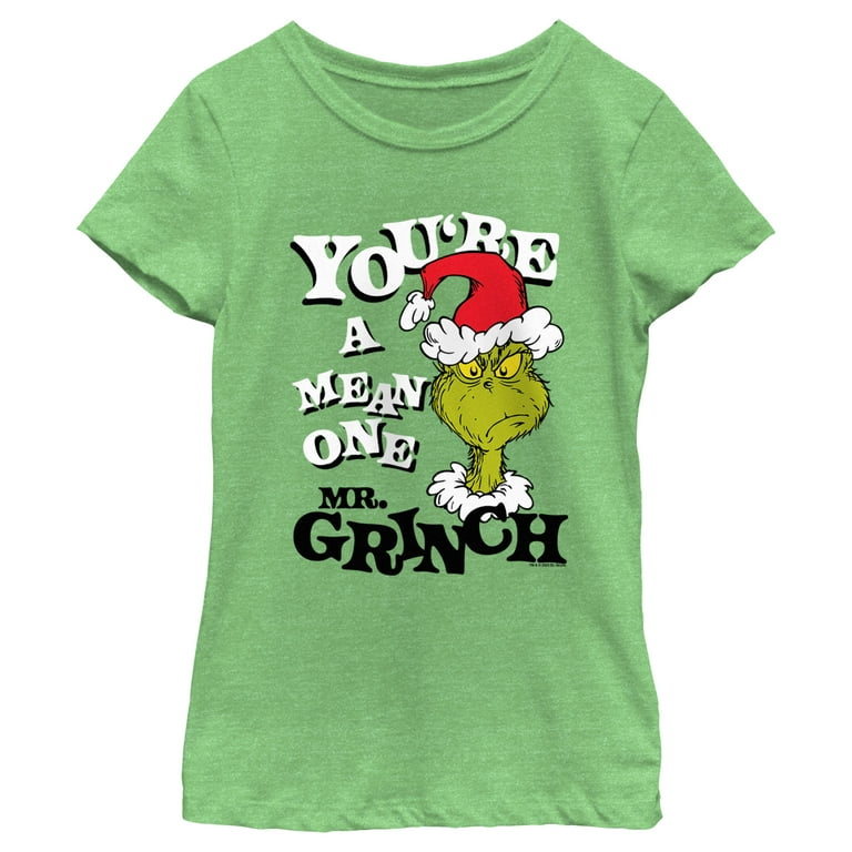 https://i5.walmartimages.com/seo/Girl-s-Dr-Seuss-Christmas-The-Grinch-You-re-a-Mean-One-Portrait-Graphic-Tee-Green-Apple-Medium_09ab902e-737f-4778-8b1c-2f11c9c23608.03ef28c59c7bbae3a964b4e5fd94ae23.jpeg?odnHeight=768&odnWidth=768&odnBg=FFFFFF