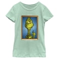 thumbnail image 1 of Girl's Dr. Seuss Framed Grinch Painting  Graphic T-Shirt, 1 of 4