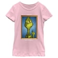 thumbnail image 1 of Girl's Dr. Seuss Framed Grinch Painting  Graphic T-Shirt, 1 of 4