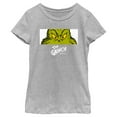 thumbnail image 1 of Girl's Dr. Seuss Grinch Eyes Graphic Crop T-Shirt, 1 of 5