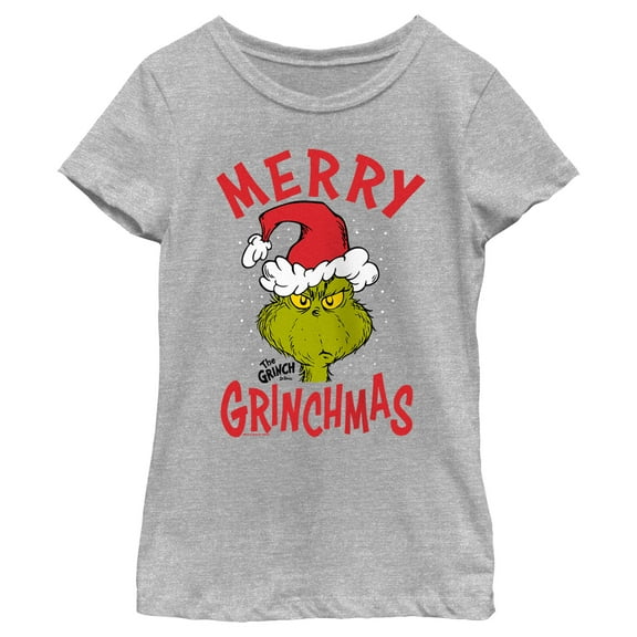 Girl's Dr. Seuss Merry Grinchmas Graphic T-Shirt