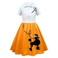 thumbnail image 1 of Girl's Dresses 1950S Poodle 50S Sock Hop Kids Outfits, 1 of 3