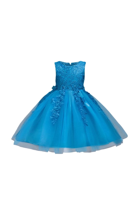 Girl's Dresses Sparkling Glimmering Sequin Gown Skirt Stage Performances Kids Clothes