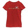thumbnail image 1 of Girl's Dumbo Don't Just Fly, Soar  Graphic Tee Red Small, 1 of 5