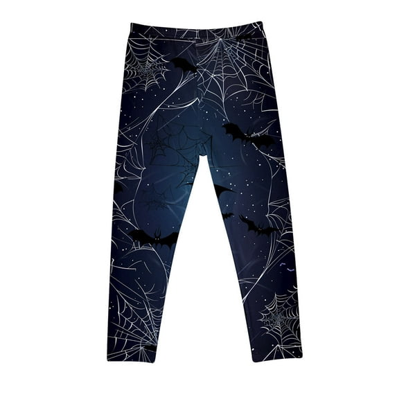 Girl's Elastic High Waist Leggings Leggings for Girls Soft Comfortable Leggings for Kids In 3-8 Years Ankle Length Girls Printed Leggings Multicolor 7 Years