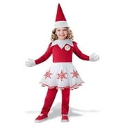 Girl's Elf on Shelf Toddler Costume