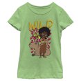 thumbnail image 1 of Girl's Encanto Antonio Wild Child  Graphic Tee Green Apple Large, 1 of 4