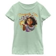 thumbnail image 1 of Girl's Encanto Mirable Uniquely Me Graphic Tee Mint X Large, 1 of 4