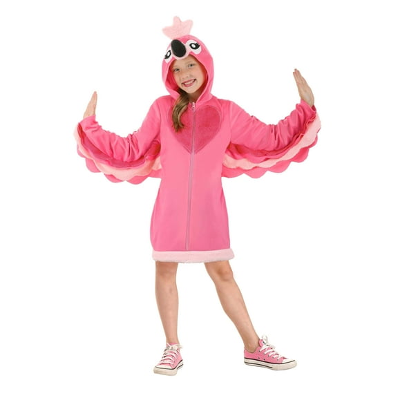Girl's Fancy Flamingo Costume