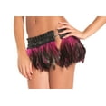 thumbnail image 1 of Women's Sexy Exotic Hot Pink Turkey Feather Mini Skirt Small-Medium 4-8, 1 of 2