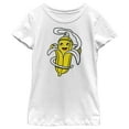 thumbnail image 1 of Girl's Fortnite Peely Spray Can  Graphic Tee White X Large, 1 of 4