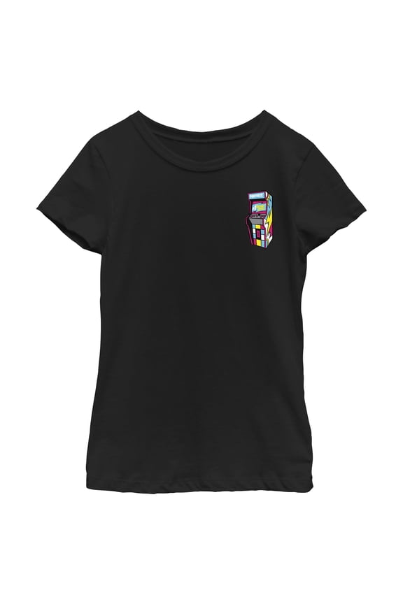 Girl's Fortnite Small Retro #1 Victory Royale Arcade  Graphic Tee