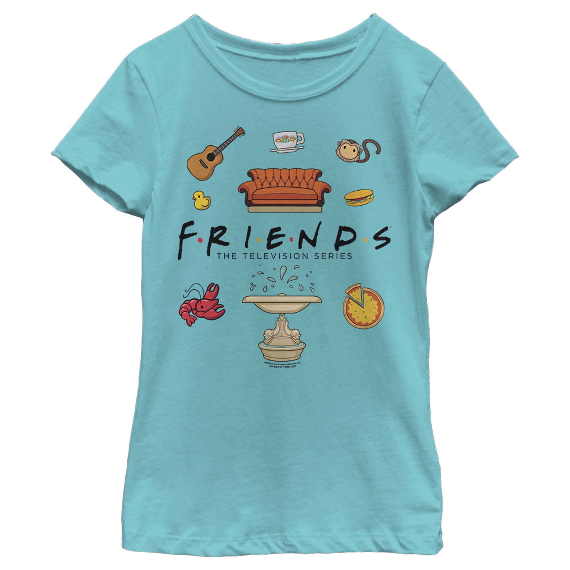 friends tv show graphic tee