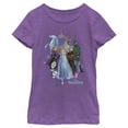 thumbnail image 1 of Girl's Frozen 2 Character Shot Graphic Tee Purple Berry X Large, 1 of 4