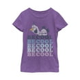 thumbnail image 1 of Girl's Frozen 2 Olaf Be Cool  Graphic Tee Purple Berry Small, 1 of 4