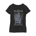 thumbnail image 1 of Girl's Frozen 2 Vintage Journey Connects  Graphic Tee Black Large, 1 of 3